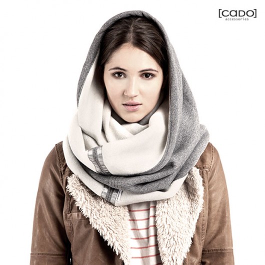 Tuba Komin Szal Kapuza MELANGE CADOaccessories