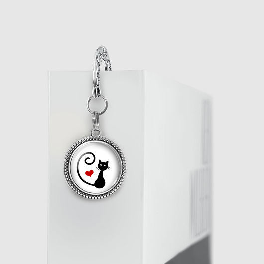 zakładki do książek Zakładka do książki - Kotek, serce