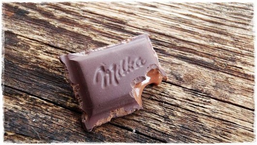 broszka toffi milka w gorzkiej czekoladzie Piecuchowo