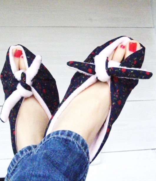 Kapcie peep-toe  r.39 Zuzia Górska