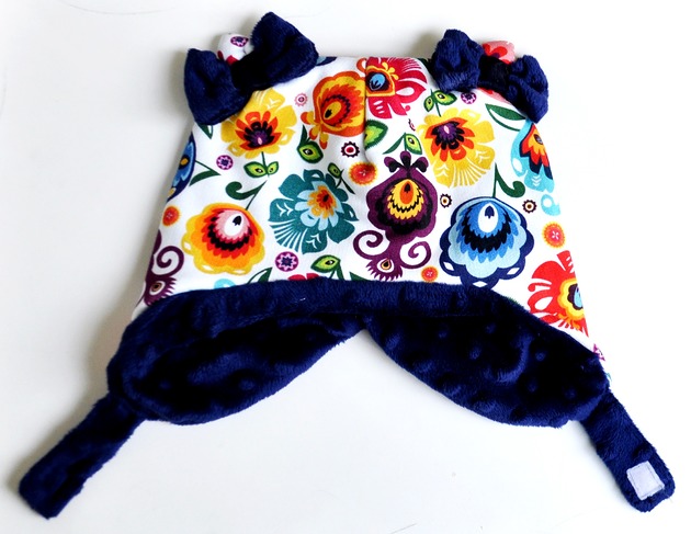 czapki dziecięce CZAPKA BEANIE FOLK _ 48-49 cm