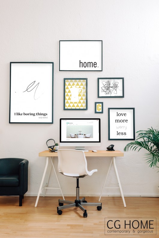 dom i kropka HOME DOT plakat grafika 50cm x 70cm Cghome
