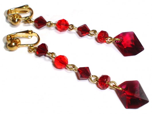 Rubin - kryształ Swarovski Zapakowane :) Theopanu
