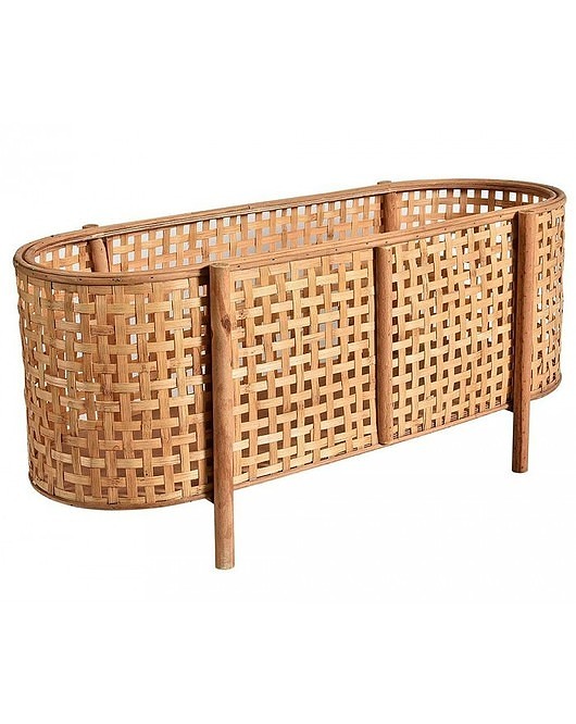 Kwietnik Bambusowy na Nóżkach 75 cm MIA home