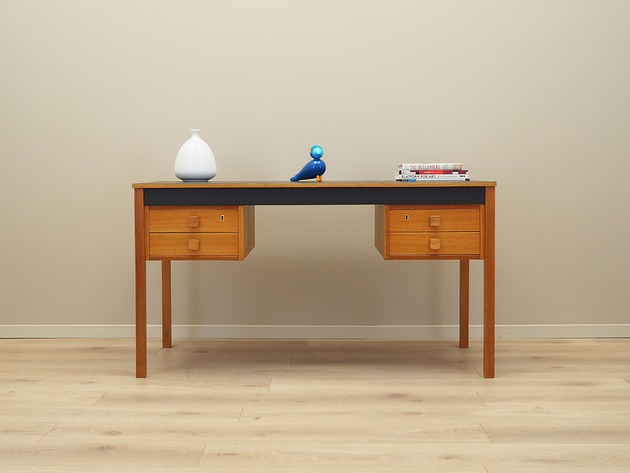 biurka Biurko jesionowe, duński design, lata 70, produkcja: Dania