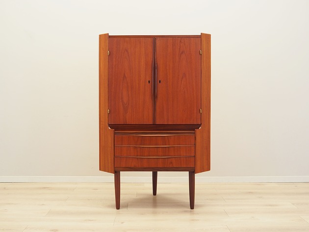 komody i szafki Szafka narożna tekowa, duński design, lata 70, produkcja: Dania