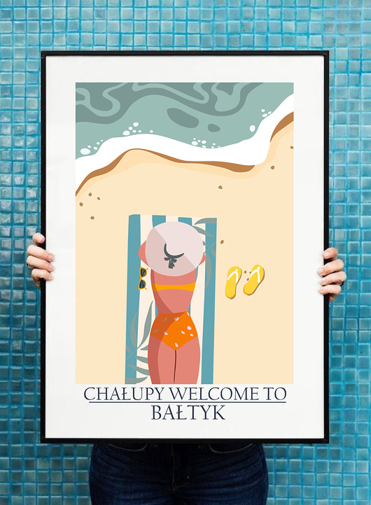 plakaty Plakat Chałupy welcome to