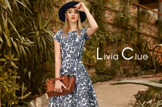 Sukienka STAR Midi Klaudia Livia Clue