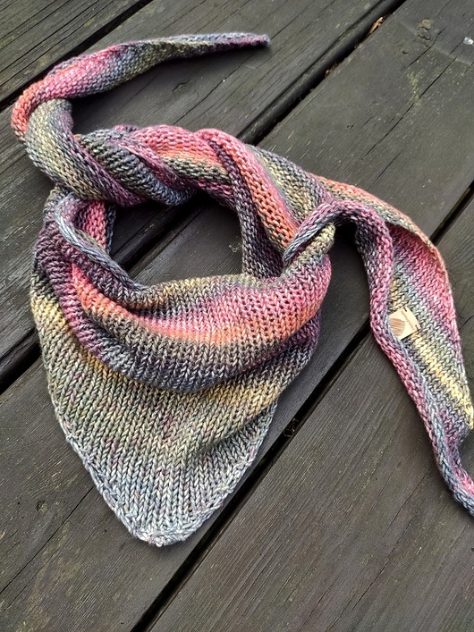 szale damskie Akwarelki / chustka