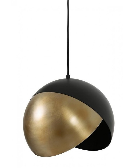 Lampa Wisząca Roma Czarna Antyczny Brąz MIA home
