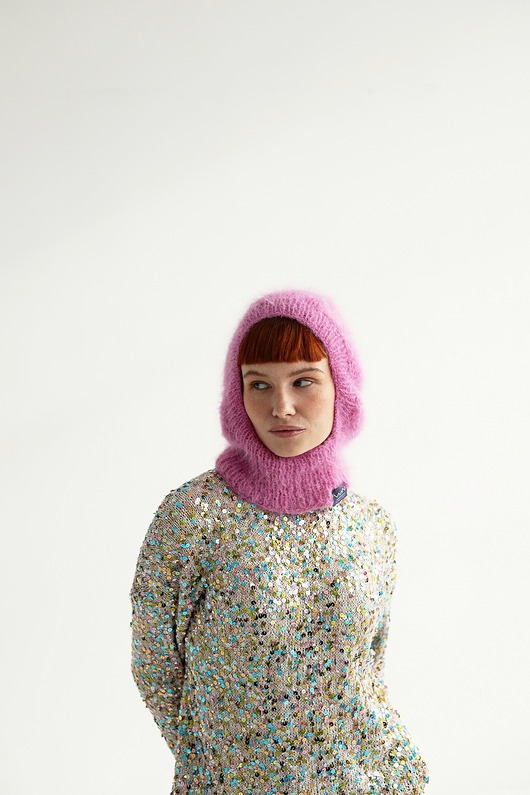 czapki damskie Kaptur z wełny