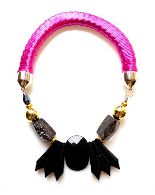 Dark satin glam  Republika jewelry