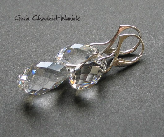 kryształ Swarovski briolety Gosia Chruściel-Waniek