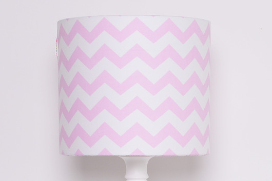 Abażur Zygzak PINK 25x25x22cm Majunto