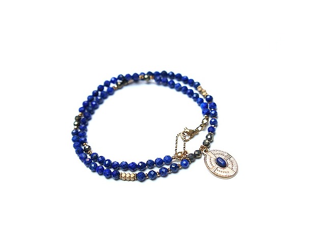 chokery Lapis lazuli  vol. 14 /choker/ - Szlachetna kolekcja
