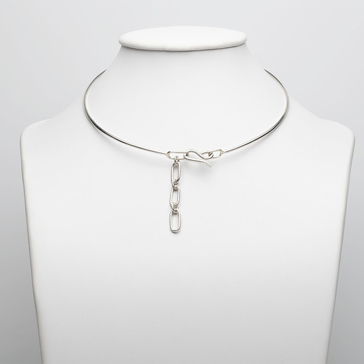 chokery Obroża, choker ze srebra