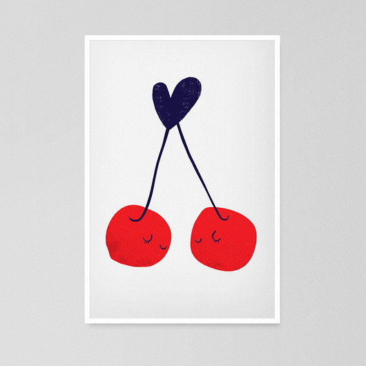 Cherry Love | plakat B2 milostudio