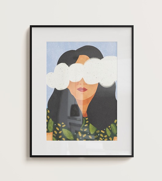 plakaty Plakat "Cisza" 30x40