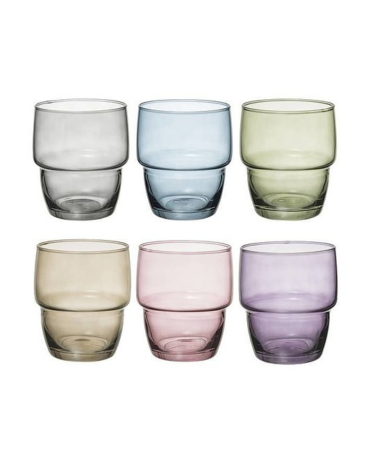 Szklanka 6 szt. Komplet Colour MIA home