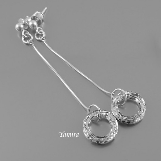 kryształ Swarovski Cosmic Ring CAL simple - kolczyki yamira