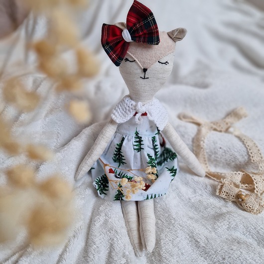 lalki Lalka szyta sarenka