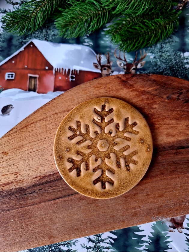 dekoracje świąteczne Ceramiczna ozdoba świąteczna płatek śniegu