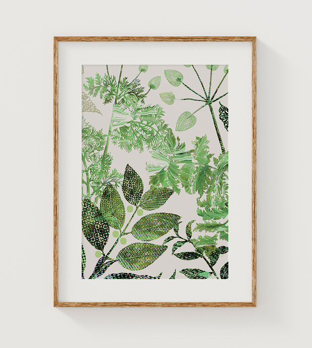grafiki i ilustracje Zielnik  A3