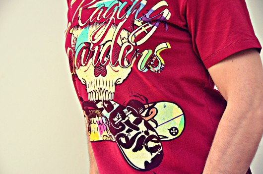 Raging Boarders Bordo Red DONT NEED NO SAMURAI