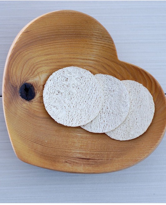 peelingi do ciała Płatki peelingujące do twarzy luffa +mini mydełko gratis!