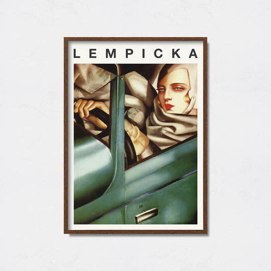 Tamara Łempicka Art Poster Pas De LArt