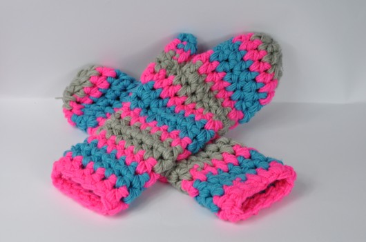 Rękawiczki Goodie HANDMADE - atak różu Goodie
