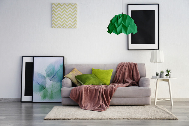 lampy wiszące Lampa wisząca origami ICEBERG M viridian