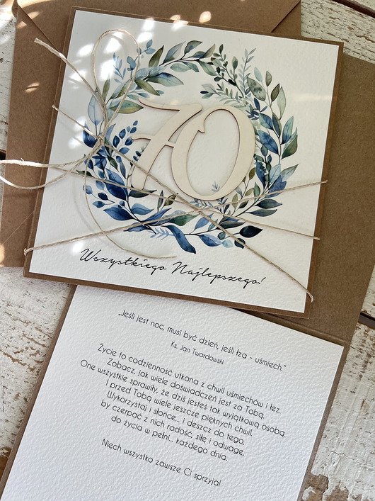 kartki scrapbooking Wyjątkowa ręcznie robiona kartka urodzinowa, na 70 urodziny, siedemdziesiątka