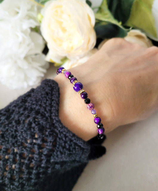 bransoletki z kamieni naturalnych LEW - z Turmalinem Zodiakalna bransoletka