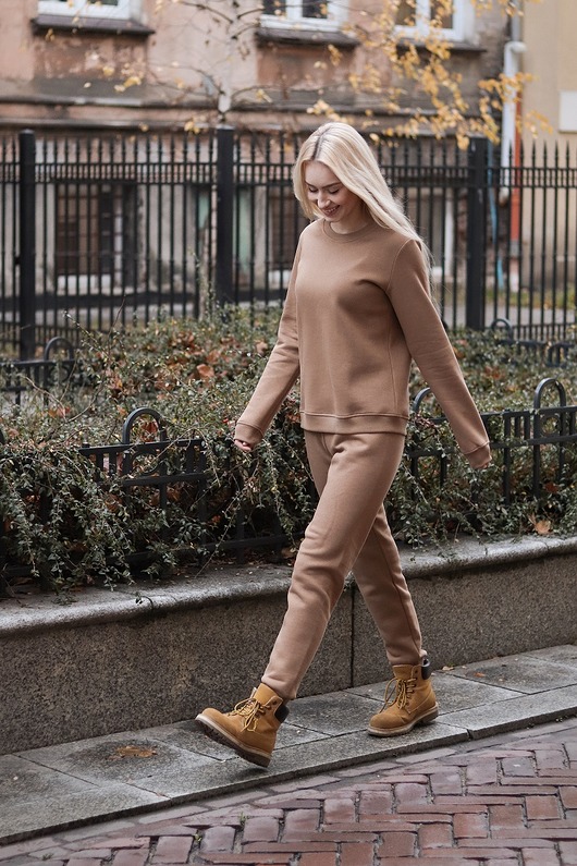 spodnie dresowe damskie Spodnie dresowe - CAMEL