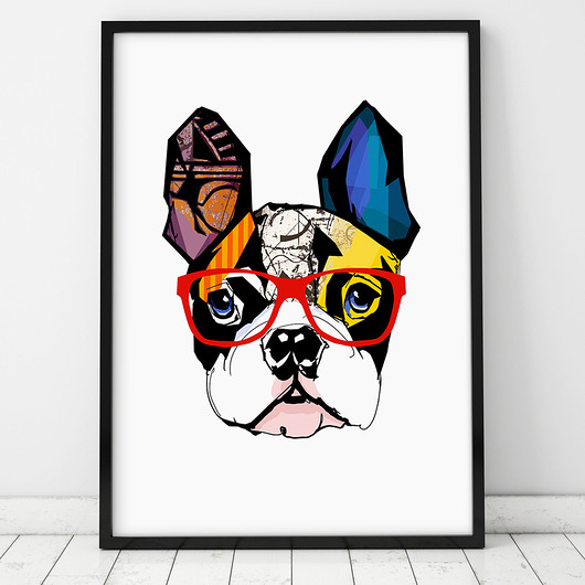 Plakat BULDOG FRANCUSKI DEKOSKA
