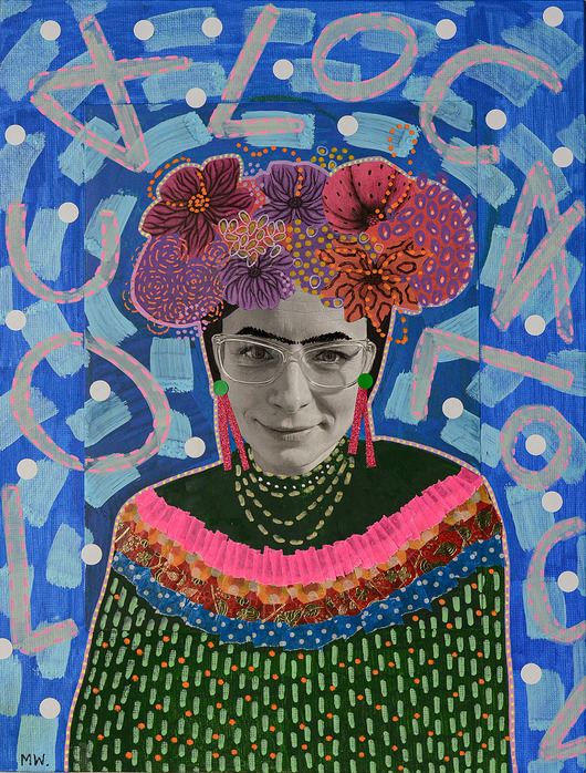 grafiki i ilustracje Personalizowany Pop Art Collage Art na Płótnie 30x40 cm