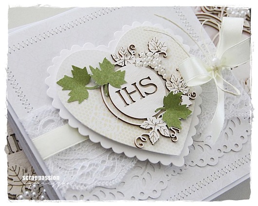 kartki scrapbooking kartka komunijna
