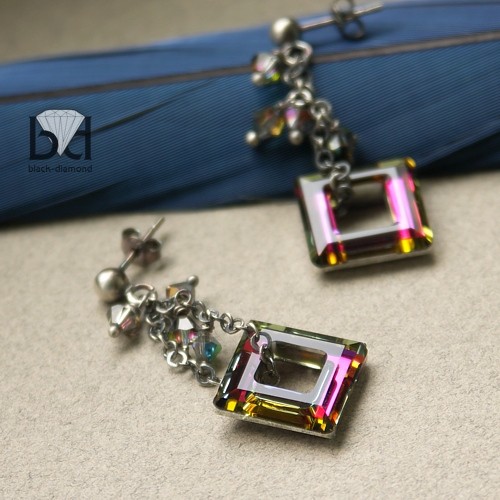 kryształ Swarovski Multikolor Black Diamond