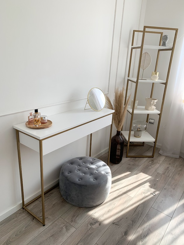 biurka Konsola Esma 90x90x32 RAL 9001