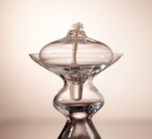 świecznik na olejki PRZEZROCZYSTY Borowska Glass Design