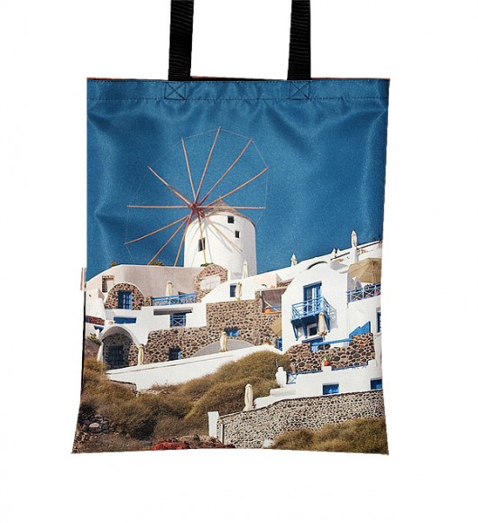SALE! Widokówki z Santorini - torba + gratis! AT design