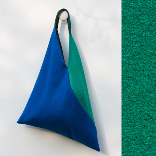Asymetryczna torba shopper Koliber trio The Waste