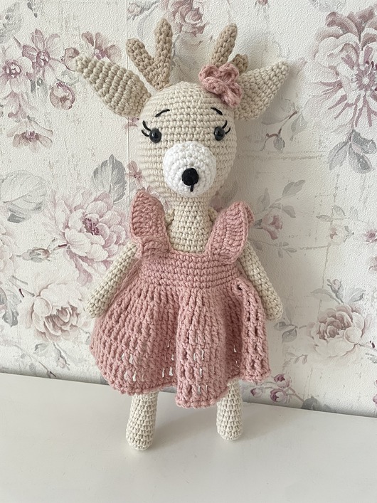 misie i maskotki Maskotka sarenka Hania 30 cm
