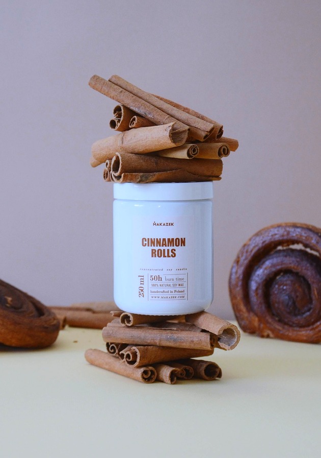 świece zapachowe Cinnamon Rolls