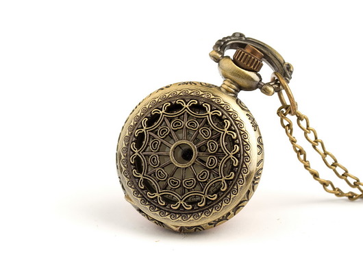 zegarki na łańcuszku Zegarek - Promyczek Czasu (golden) - zegarek kwarcowy