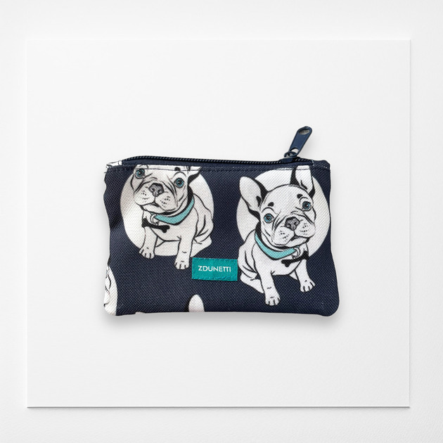 portfele damskie Portfelik mini - buldogi