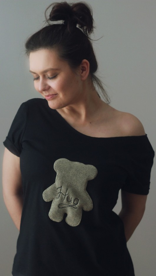 Hug your ted! Zamówienie specjalne (czarna) MIMIŚ
