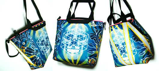 804 art MIMA bag SHORT & Marcin Painta print MIMAbags