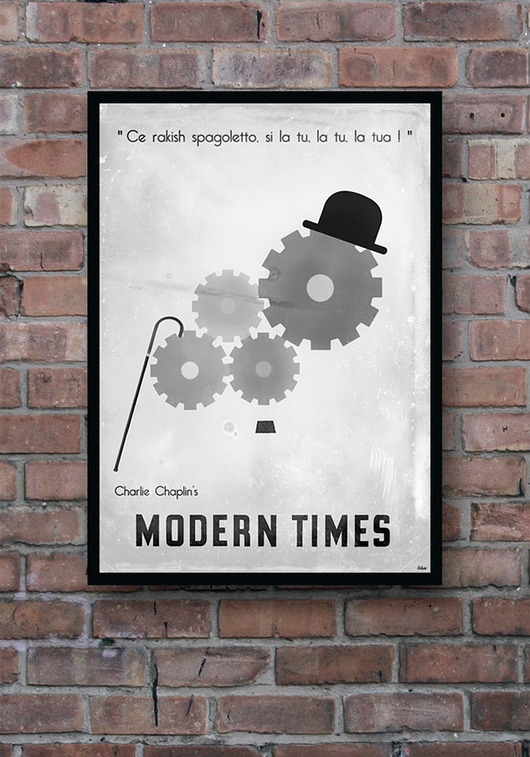 plakaty Plakat Modern Times - Chaplin 